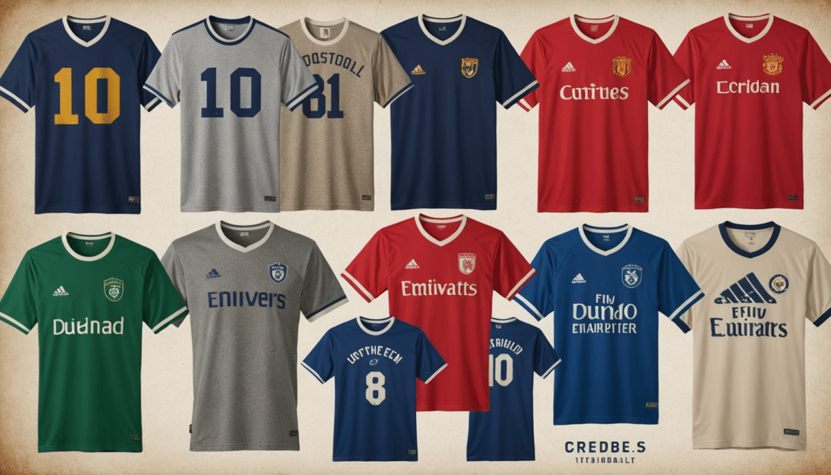 découvrez l'univers fascinant des t-shirts de football à travers l'histoire et les tendances actuelles. explorez l'évolution de ce vêtement emblématique, ses influences culturelles et ses styles populaires, et trouvez l'inspiration pour votre prochaine tenue de supporter.