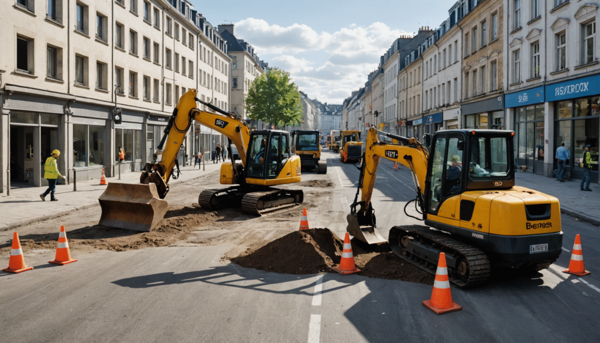 découvrez les rues de brest impactées par les travaux en cours cette semaine. restez informé des changements de circulation et des éventuelles perturbations pour planifier vos déplacements en toute sérénité.
