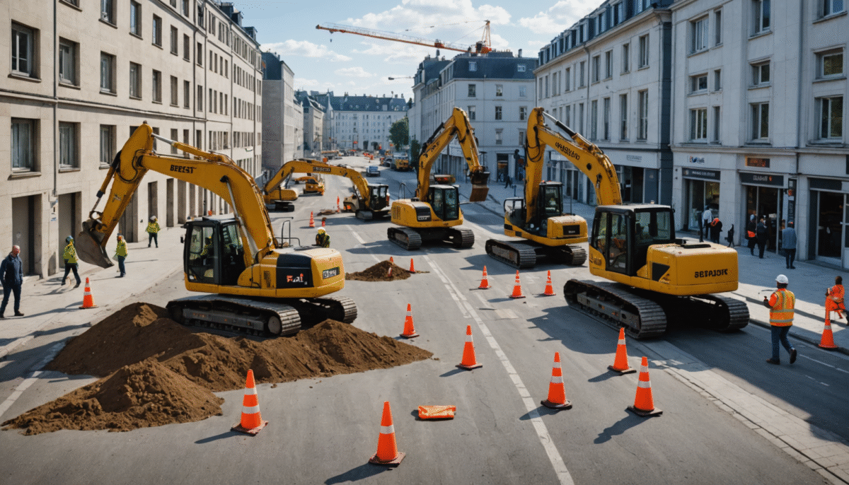 restez informé des travaux en cours à brest cette semaine. découvrez les rues impactées et anticipez vos déplacements grâce à notre guide complet. ne laissez pas les travaux perturber votre quotidien !