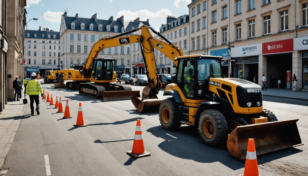 découvrez les rues impactées à brest cette semaine par des travaux en cours. restez informé des déviations et des restrictions pour faciliter vos déplacements dans la ville.