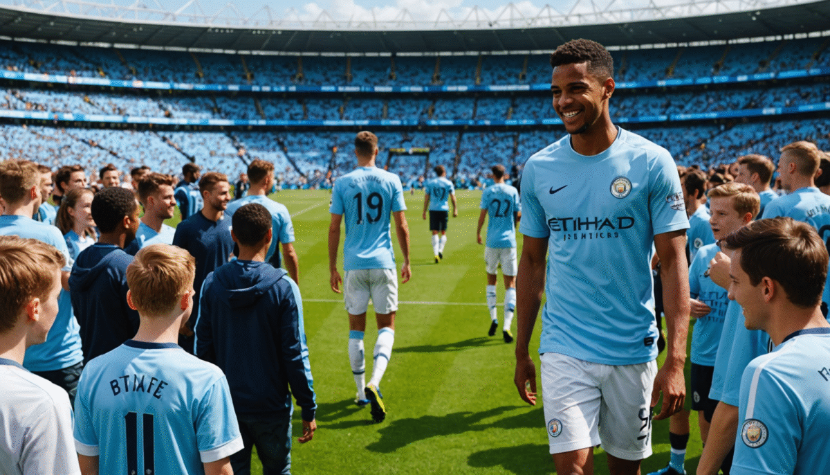 découvrez comment manchester city s'apprête à réaliser un nouveau transfert sensationnel en ciblant une star montante du football. suivez les dernières rumeurs et analyses sur cette éventuelle acquisition qui pourrait bouleverser le mercato.